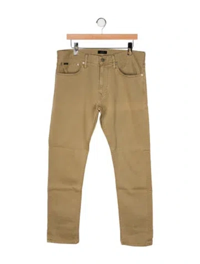 Pre-owned Polo Ralph Lauren Skinny Jeans In Neutral