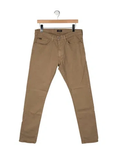Pre-owned Polo Ralph Lauren Skinny Jeans In Neutral