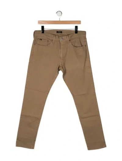 Pre-owned Polo Ralph Lauren Skinny Jeans In Neutral