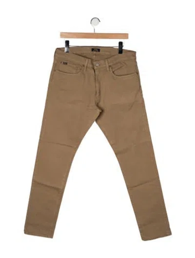 Pre-owned Polo Ralph Lauren Skinny Jeans In Neutral