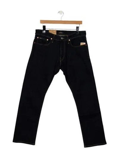 Pre-owned Polo Ralph Lauren Skinny Jeans W/ Tags In Blue