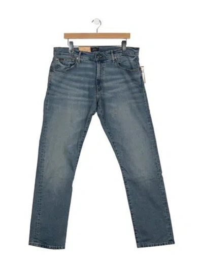 Pre-owned Polo Ralph Lauren Skinny Jeans W/ Tags In Blue
