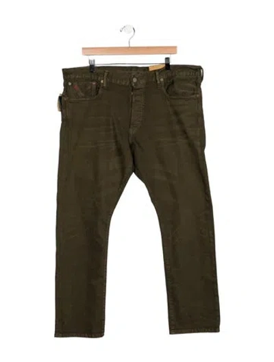 Pre-owned Polo Ralph Lauren Skinny Jeans W/ Tags In Green