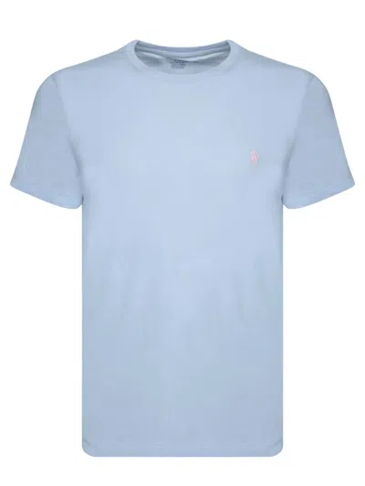 Polo Ralph Lauren Sky Blue Cotton T-shirt