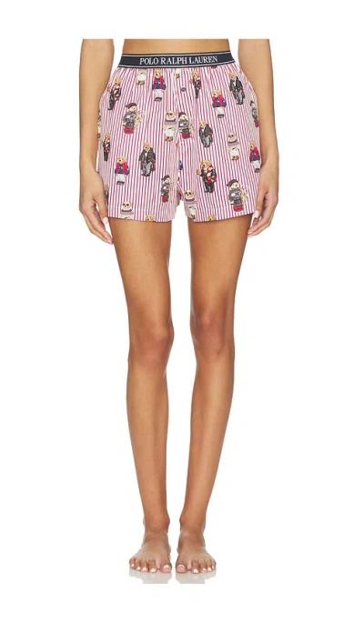Polo Ralph Lauren Sleep Boxer In Pink