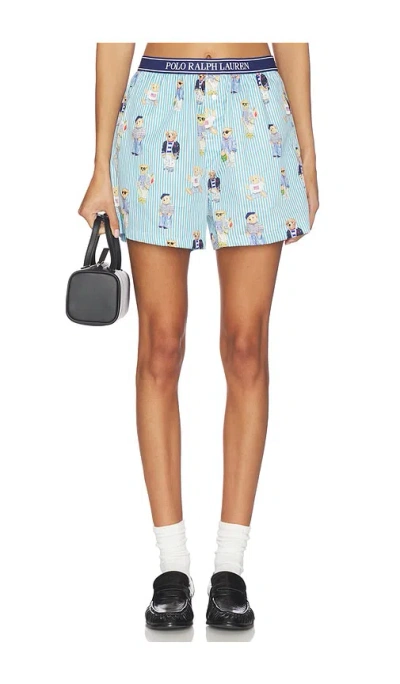 Polo Ralph Lauren Sleep Boxer In Blue