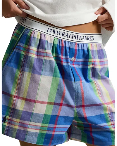 Polo Ralph Lauren Sleep Boxer Shorts In Multi