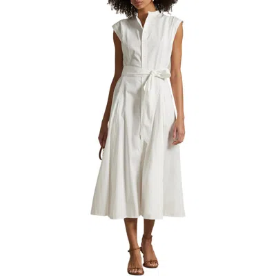 Polo Ralph Lauren Sleeveless Belted Shirtdress