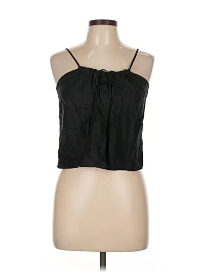 Pre-owned Polo Ralph Lauren Sleeveless Blouse In Black
