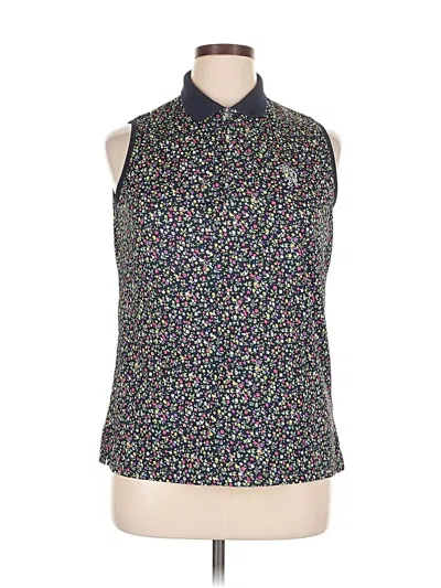 Pre-owned Polo Ralph Lauren Sleeveless Blouse In Black