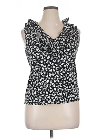 Pre-owned Polo Ralph Lauren Sleeveless Blouse In Black