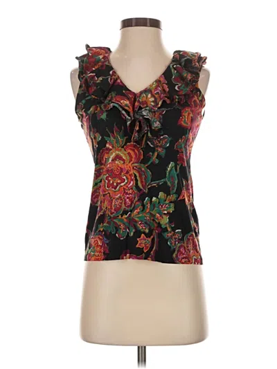Pre-owned Polo Ralph Lauren Sleeveless Blouse In Black