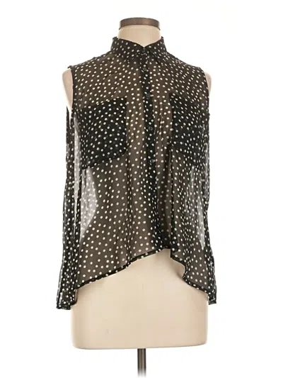 Pre-owned Polo Ralph Lauren Sleeveless Blouse In Black