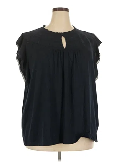 Polo Ralph Lauren Sleeveless Blouse In Black