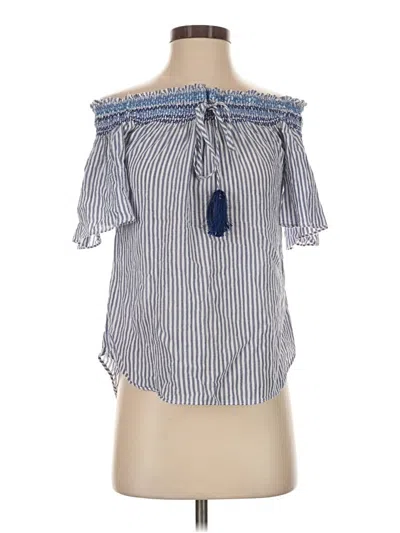 Pre-owned Polo Ralph Lauren Sleeveless Blouse In Blue