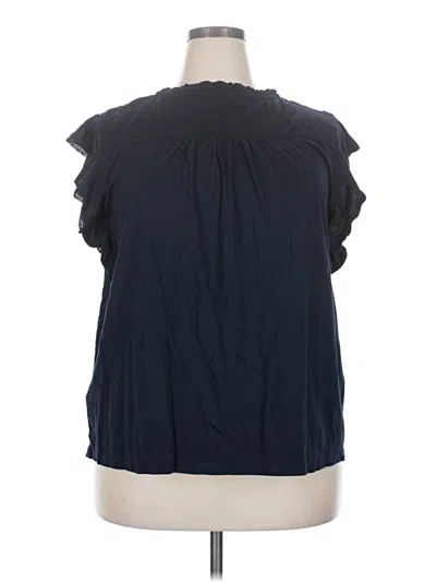 Pre-owned Polo Ralph Lauren Sleeveless Blouse In Blue
