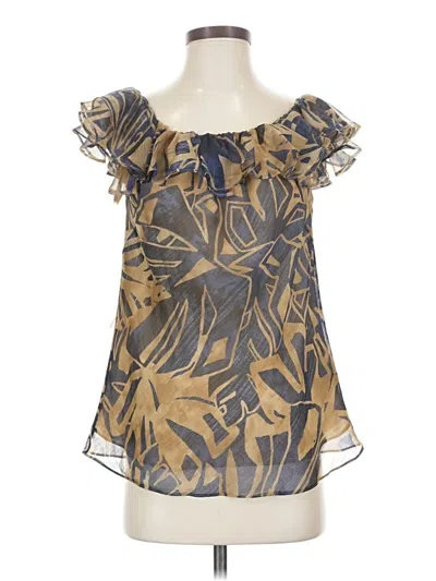 Pre-owned Polo Ralph Lauren Sleeveless Blouse In Gold