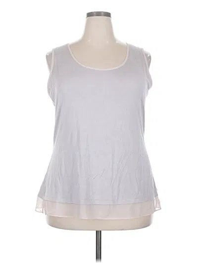 Pre-owned Polo Ralph Lauren Sleeveless Blouse In Gray