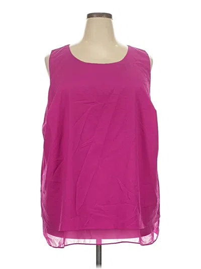 Pre-owned Polo Ralph Lauren Sleeveless Blouse In Pink