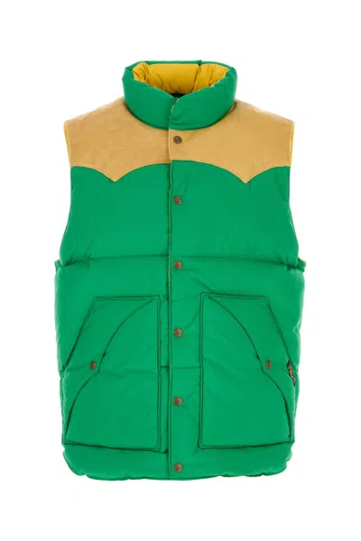 Polo Ralph Lauren Sleeveless Down Jacket Vest In Polyester For Men In Green