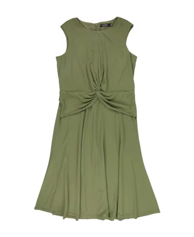 Polo Ralph Lauren Sleeveless Dress In Green
