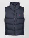 Polo Ralph Lauren Pony Embroidered Puffer Vest Vest In Navy