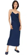 Polo Ralph Lauren Sleeveless Slip Dress Newport Navy In Newport Navy
