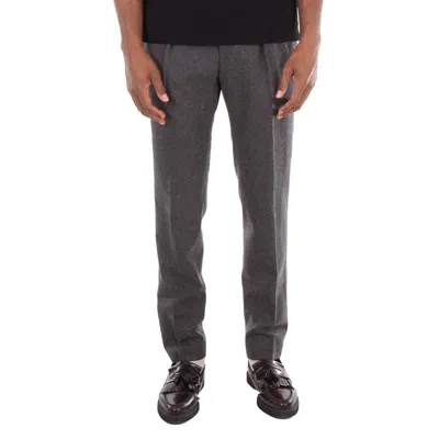 Polo Ralph Lauren Slim Cut Wool Trousers In Gray
