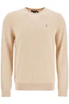 Polo Ralph Lauren Slim Fit Cotton Sweater In Brown