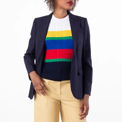 Polo Ralph Lauren Slim Fit Blazer In Blue