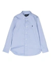Polo Ralph Lauren Logo Shirt In Blue