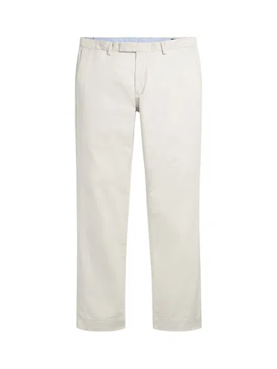 Polo Ralph Lauren Slim Fit Chino Trousers In White