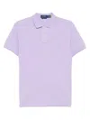 Polo Ralph Lauren Man Polo Shirt Lilac Size Xxl Cotton
