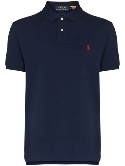 Polo Ralph Lauren Slim Fit Classic Polo Shirt In Blue