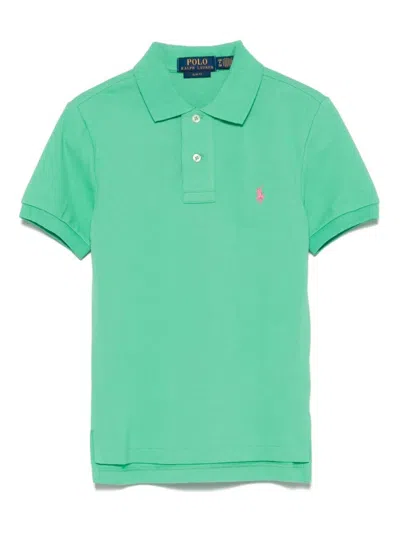POLO RALPH LAUREN SLIM FIT COTTON MESH POLO SHIRT