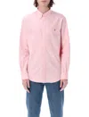 Polo Ralph Lauren Slim-fit Cotton Oxford Shirt In Pink
