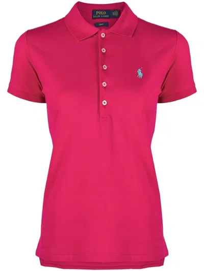 POLO RALPH LAUREN SLIM FIT COTTON PIQUÉ POLO SHIRT