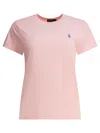 Polo Ralph Lauren Slim-fit Cotton T-shirt In Pink