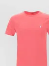 POLO RALPH LAUREN SLIM FIT CREW NECK LOGO T-SHIRT WITH SHORT SLEEVES