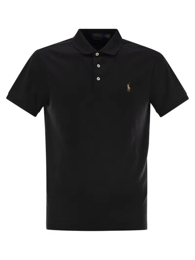 POLO RALPH LAUREN POLO RALPH LAUREN SLIM FIT CUSTOM COTTON POLO