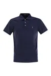 Polo Ralph Lauren Polo Shirt With Pony In Navy