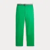Polo Ralph Lauren Slim Fit Flex Abrasion Twill Pant In Stem