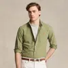 Polo Ralph Lauren Slim Fit Garment-dyed Oxford Shirt In Green