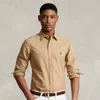 Polo Ralph Lauren Men's Big & Tall Garment-dyed Oxford Shirt In Surrey Tan
