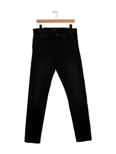Pre-owned Polo Ralph Lauren Slim Fit Jeans In Black