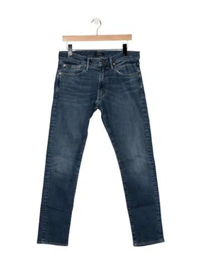 Pre-owned Polo Ralph Lauren Slim Fit Jeans In Blue