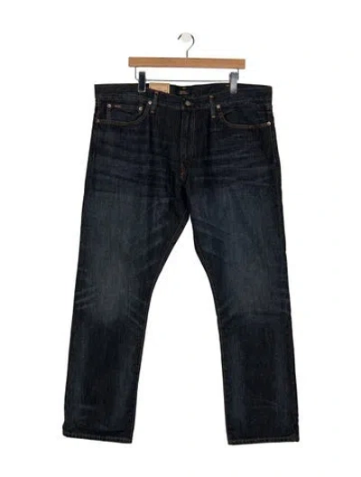 Pre-owned Polo Ralph Lauren Slim Fit Jeans W/ Tags In Blue