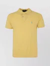 Polo Ralph Lauren Sskcslim1 Short Sleeve Knit Clothing In Yellow