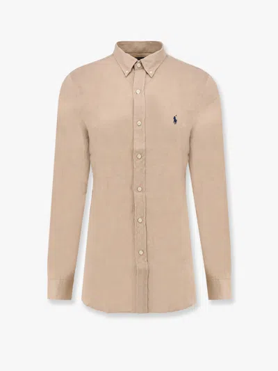 POLO RALPH LAUREN SLIM FIT LINEN SHIRT