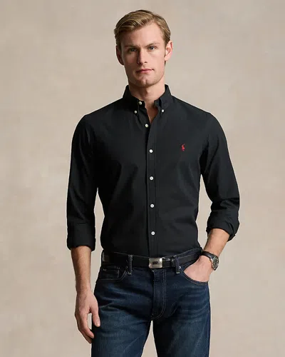 POLO RALPH LAUREN SLIM FIT LONG SLEEVE POPLIN BUTTON DOWN SHIRT